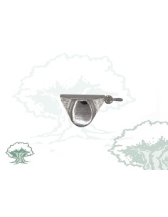 Colgante Tricornio grande de plata