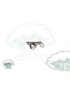 Colgante Tricornio pequeño de plata