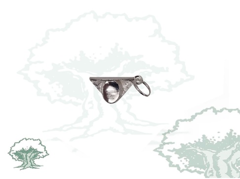 Colgante de plata Tricornio pequeño