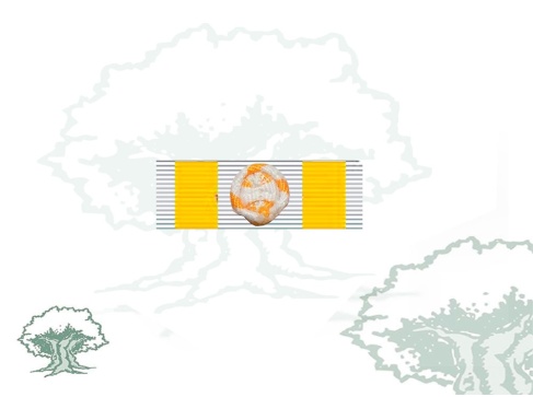 Pasador Orden de Isabel la Católica para Oficial Rodmen escalable