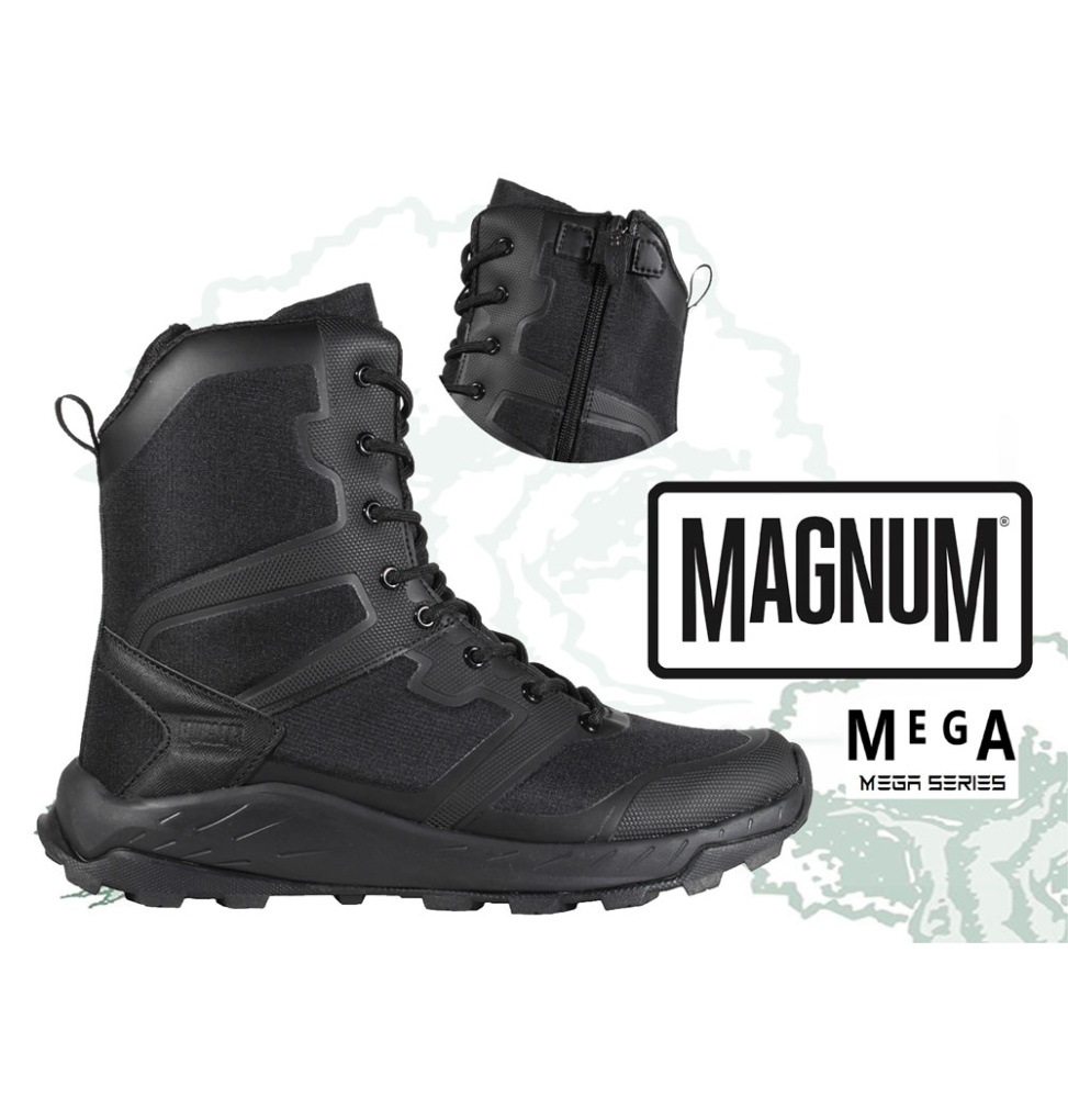 Botas Magnum Mega Tactical HI Side Zip