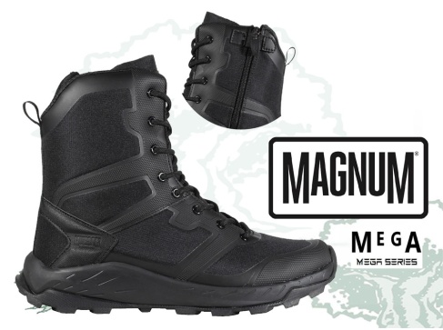 Botas Magnum Mega Tactical HI Side Zip