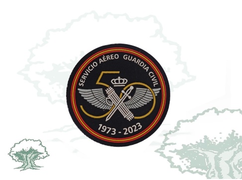 Parche 50 Aniversario del Servicio Aéreo de la Guardia Civil