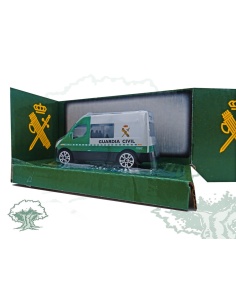 Furgón Guardia Civil de juguete metálico