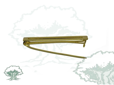 Laña de 2 huecos con imperdible