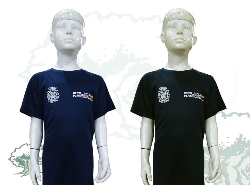 Camiseta Policía Nacional de niño