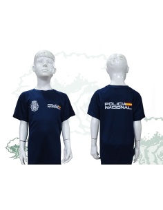 Camiseta Policía Nacional de niño 2