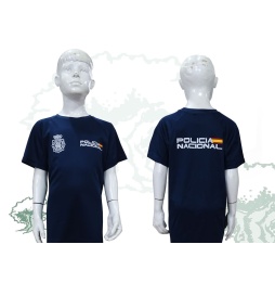 Camiseta técnica de niño Policía Nacional