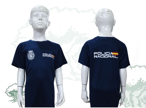 Camiseta Policía Nacional de niño