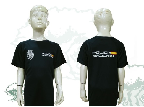 Camiseta Policía Nacional de niño