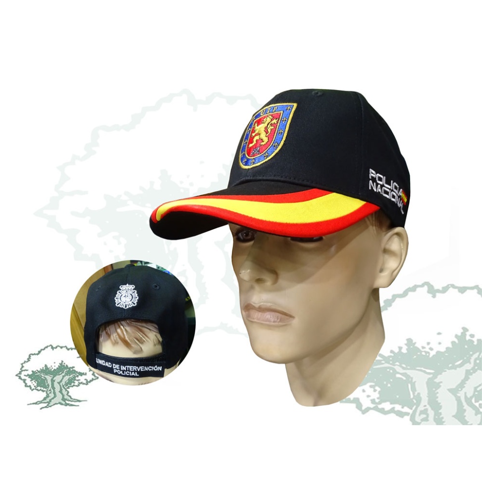 Gorra UIP de la Policía Nacional