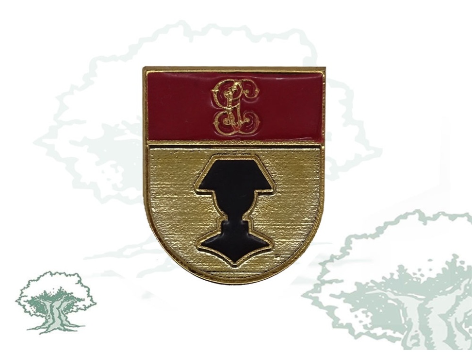 Distintivo de título Gestión de Recursos Humanos Guardia Civil