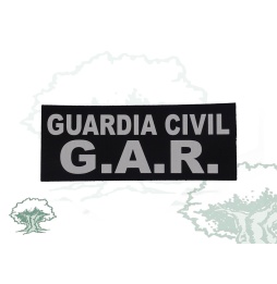 Logo reflectante GAR de la Guardia Civil