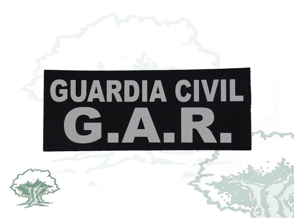 Logo reflectante GAR Guardia Civil