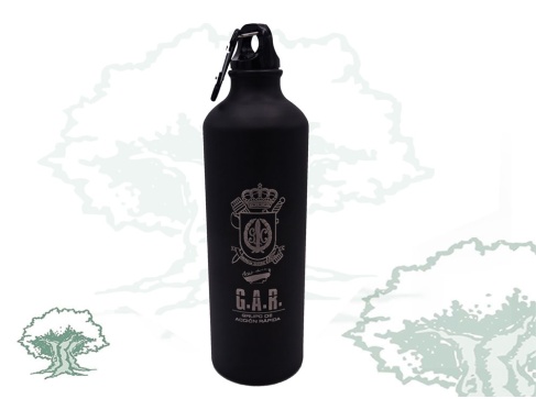 Botella de aluminio GAR de la Guardia Civil