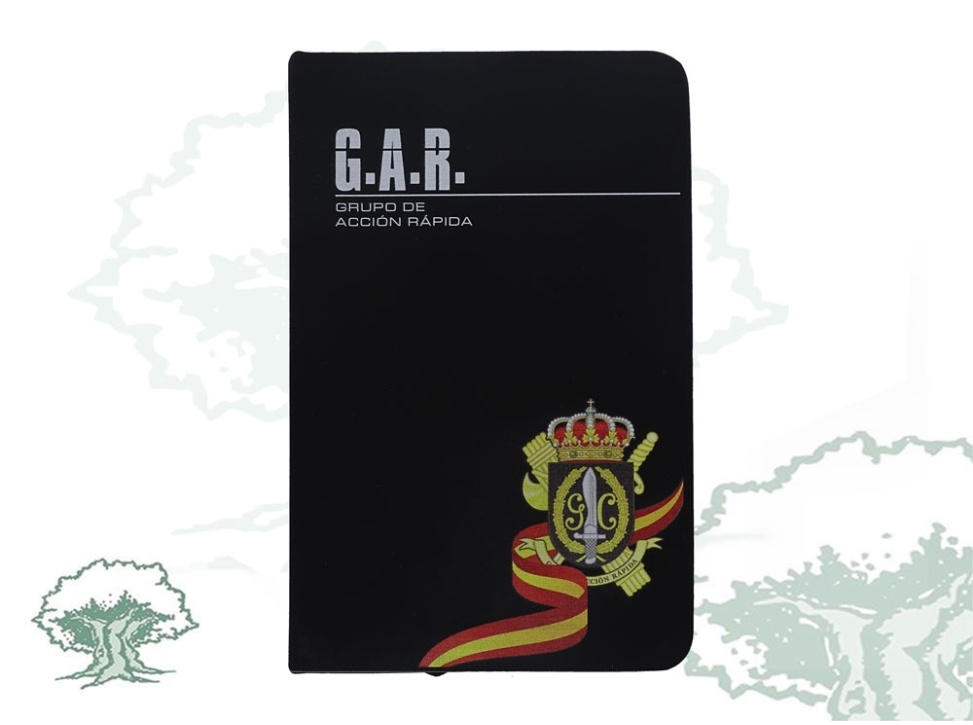 Libreta GAR Guardia Civil