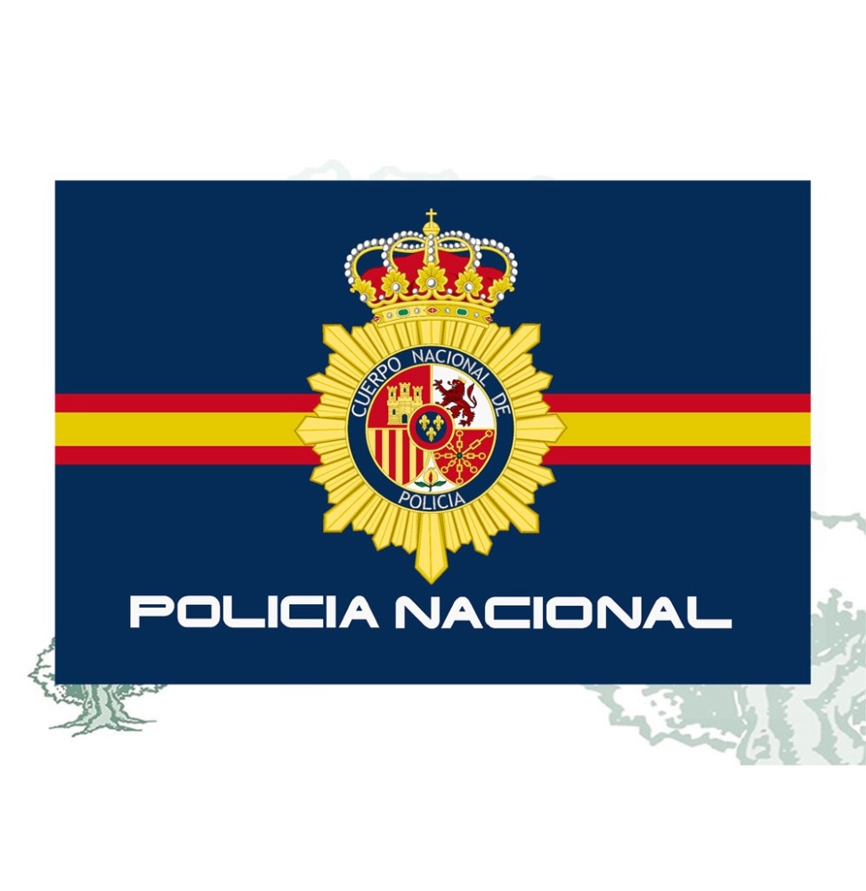 Bandera Policía Nacional