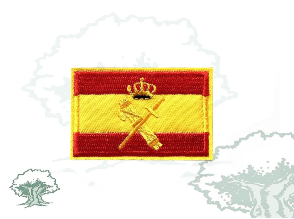 Parche Guardia Civil España bordado