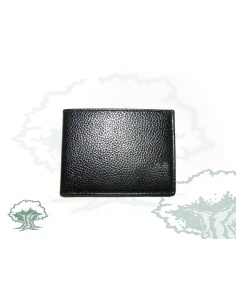 Cartera billetera simple rugosa Guardia Civil para chapa octogonal 2