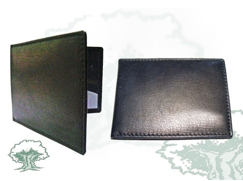 Cartera simple con chapa