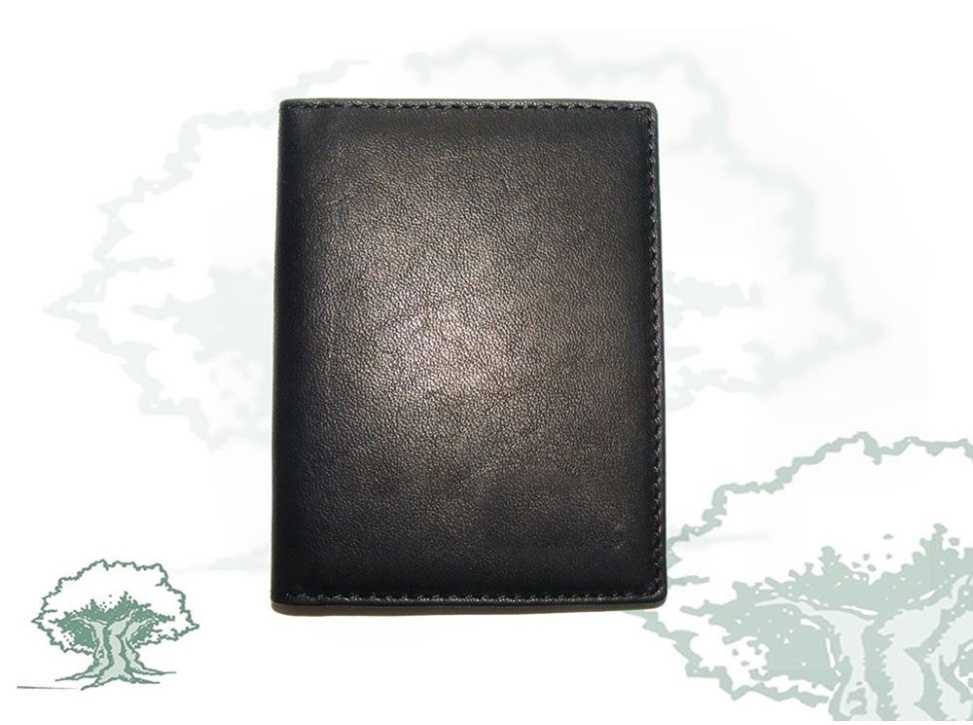 Cartera Guardia Civil tipo libro para chapa octogonal