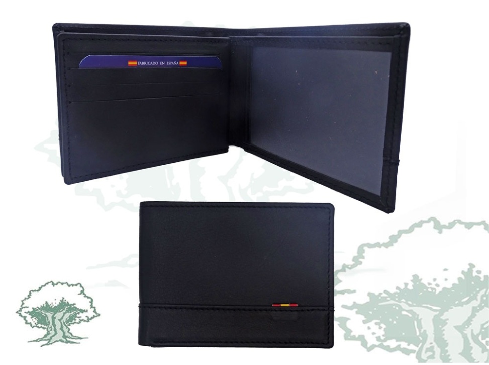 Cartera Guardia Civil ancho especial con corchete para chapa