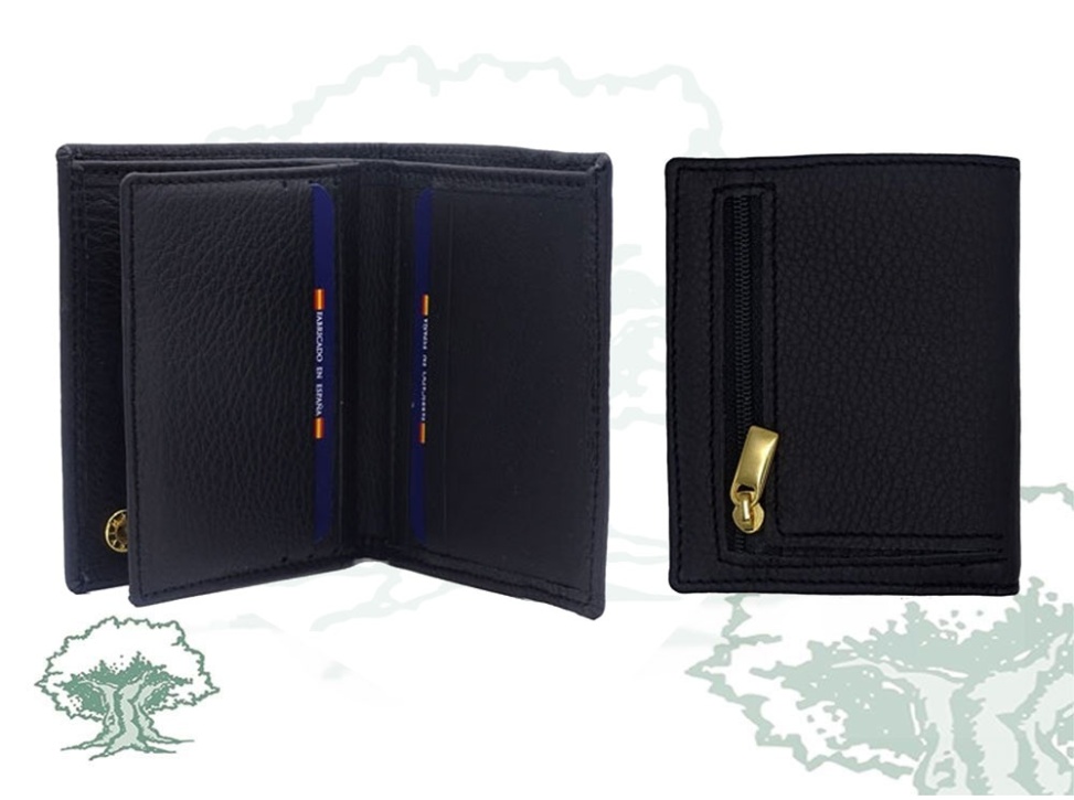 Cartera GAR Guardia Civil tarjetero con chapa