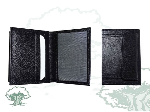 Cartera tarjetero Policía Nacional con monedero para chapa