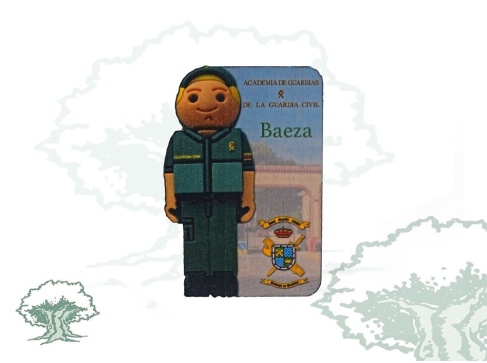 Imán hombre Academia de la Guardia Civil