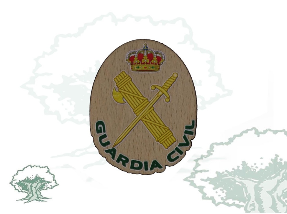 Imán Guardia Civil ovalado