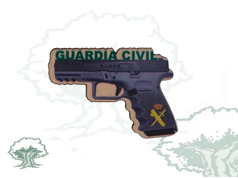 Imán pistola Guardia Civil