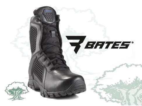Botas Bates Strike 8" cremallera waterproof