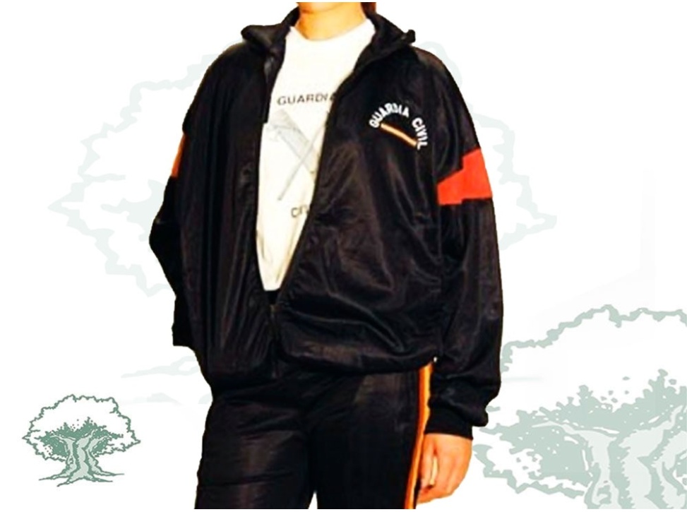 Chaqueta Guardia Civil de chandal