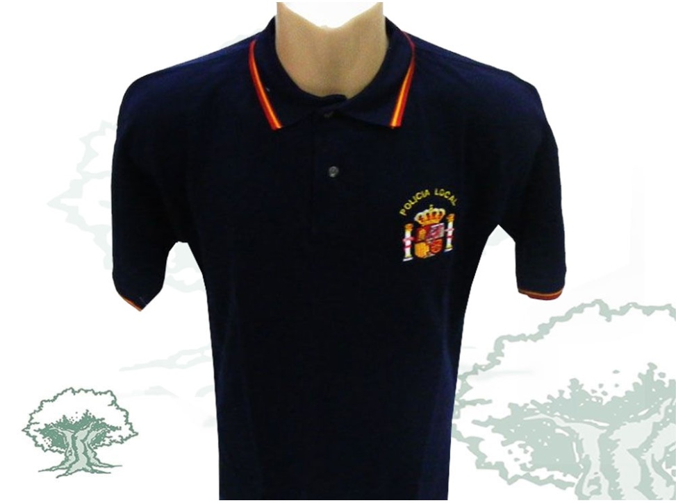Polo Policía Local manga corta liso
