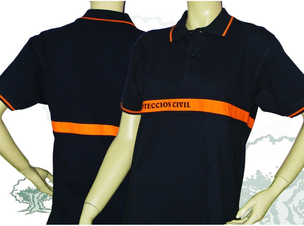 Polo Protección Civil manga corta
