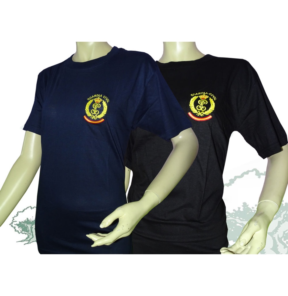 Camiseta Guardia Civil con laurel bordada