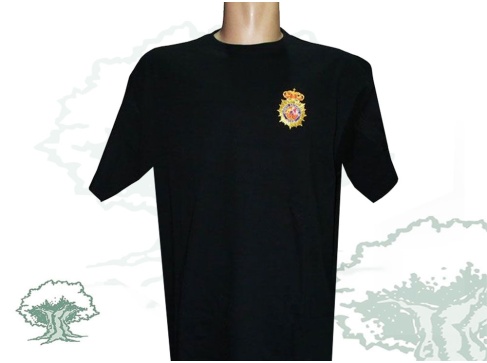 Camiseta Policía Nacional bordada