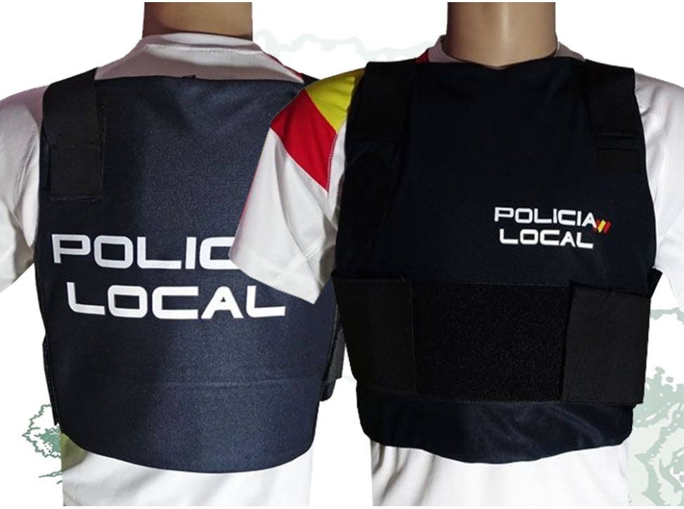 Funda chaleco antibalas Policía Local
