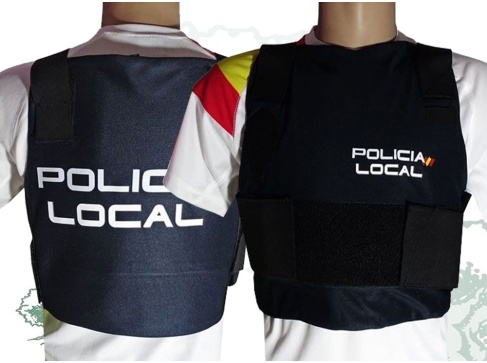 Funda para chaleco antibalas Policía Local Funda para chaleco antibalas Policía Local