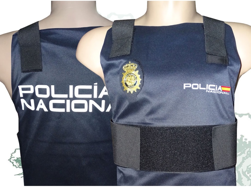 Funda para chaleco antibalas Policía Nacional