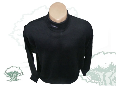 Jersey Policía Nacional cuello cisne lana Jersey Policía Nacional cuello cisne lana