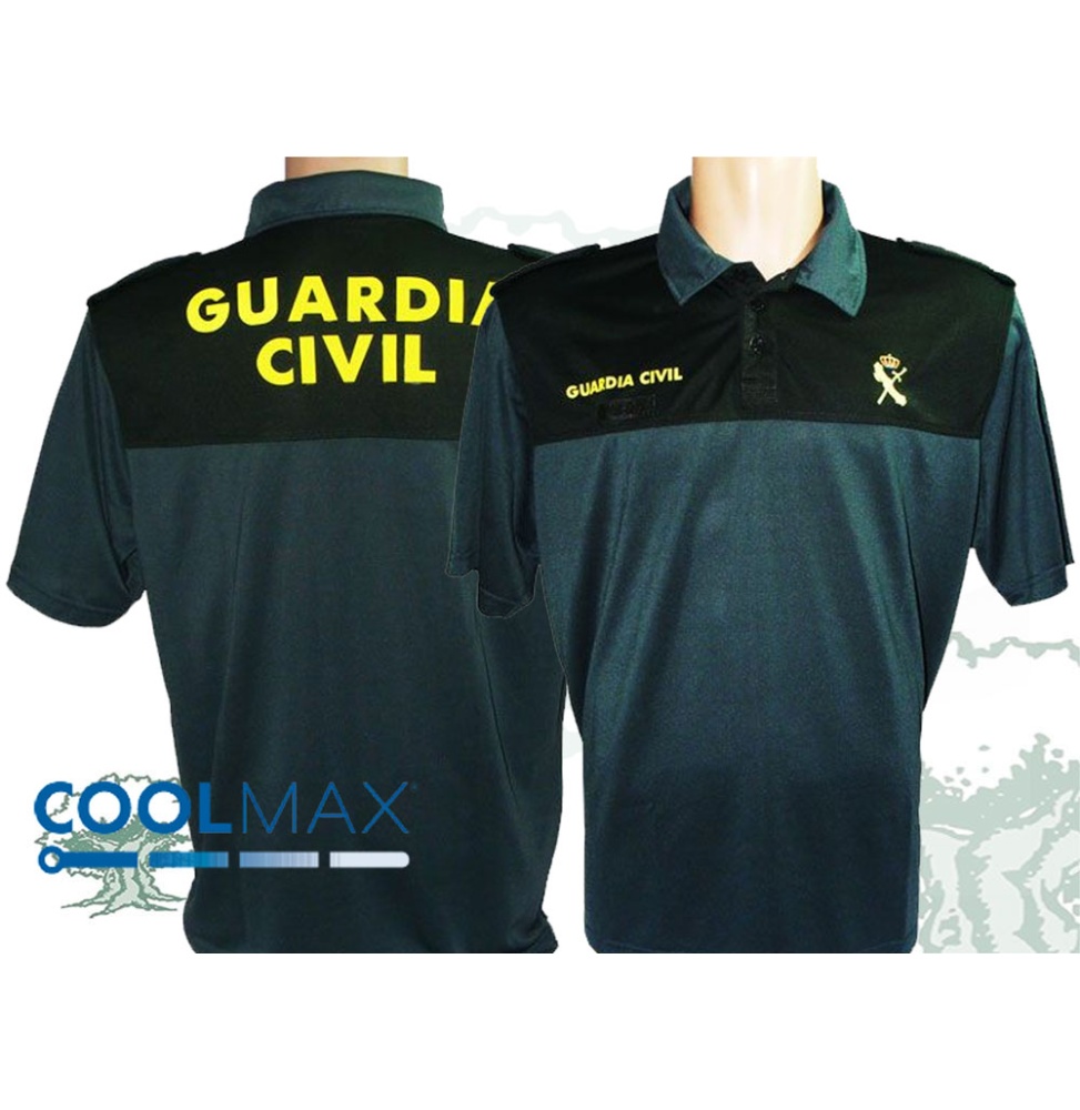 Polo Coolmax de manga corta Guardia Civil