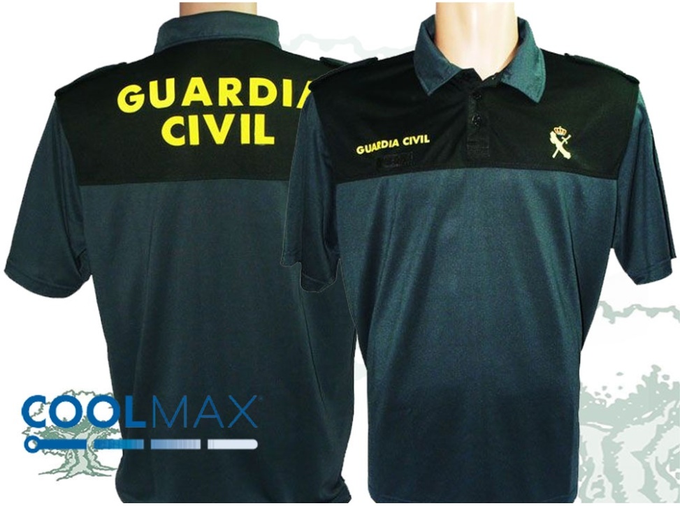 Polo Guardia Civil Coolmax de manga corta