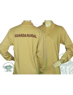 Polo Guarda Rural manga larga beige