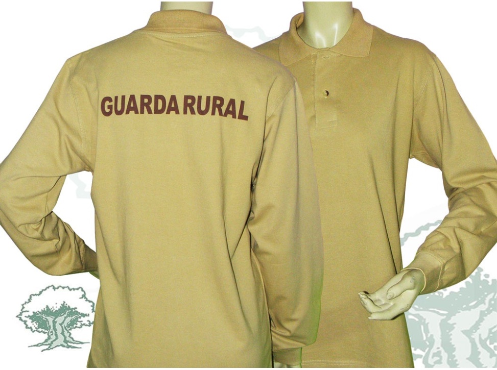 Polo Guarda Rural manga larga beige