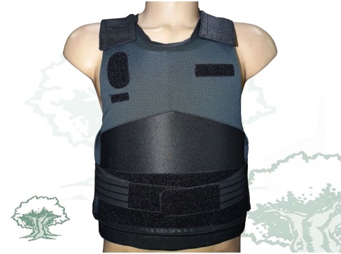 Chaleco antibalas y anticuchillo Guardtex 24 interior/exterior