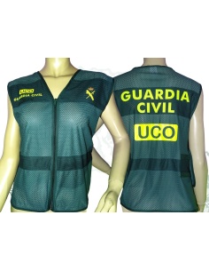 Chaleco de intervención UCO de la Guardia Civil