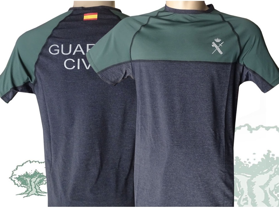 Camiseta técnica oficial Guardia Civil deportiva