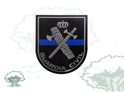 Parche Guardia Civil línea cruzada