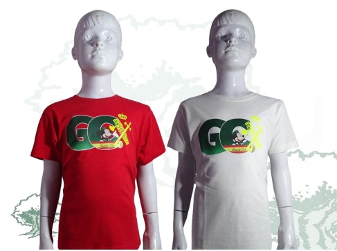 Camiseta Guardia Civil Mickey de niño